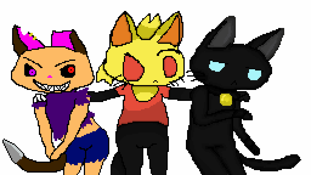 Editing Cat Collab - Free online pixel art drawing tool - Pixilart