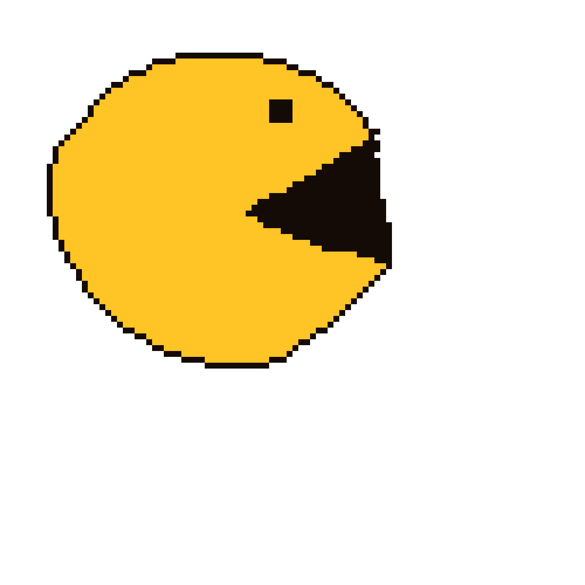 Pixilart - PAC MAN by Joshy67